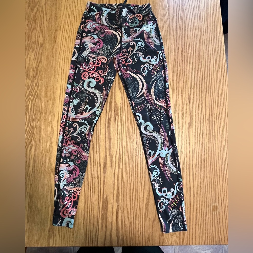 Odd Molly Yoga Size 0 Multicolored Leggings